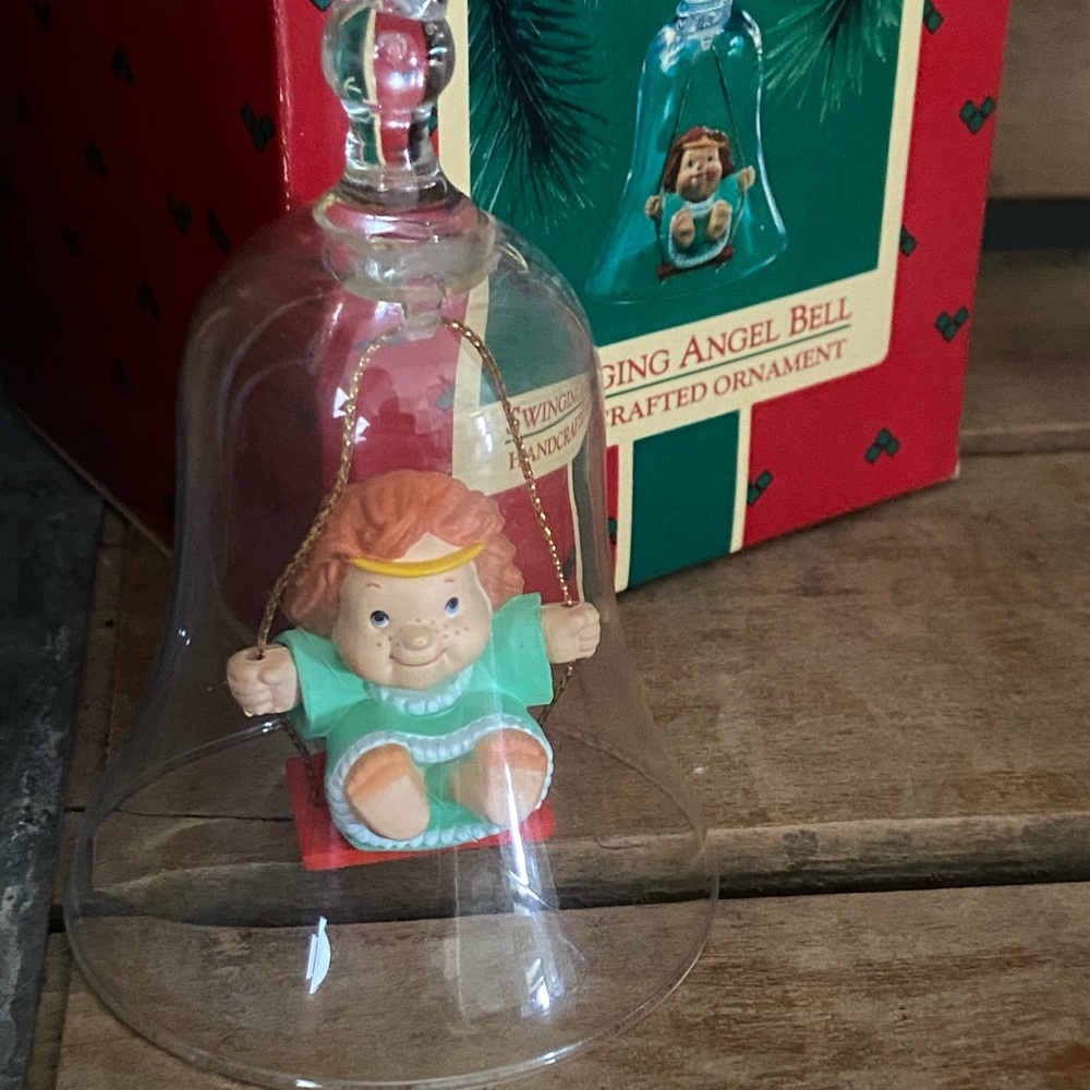 Vintage Hallmark Swinging Angel Bell